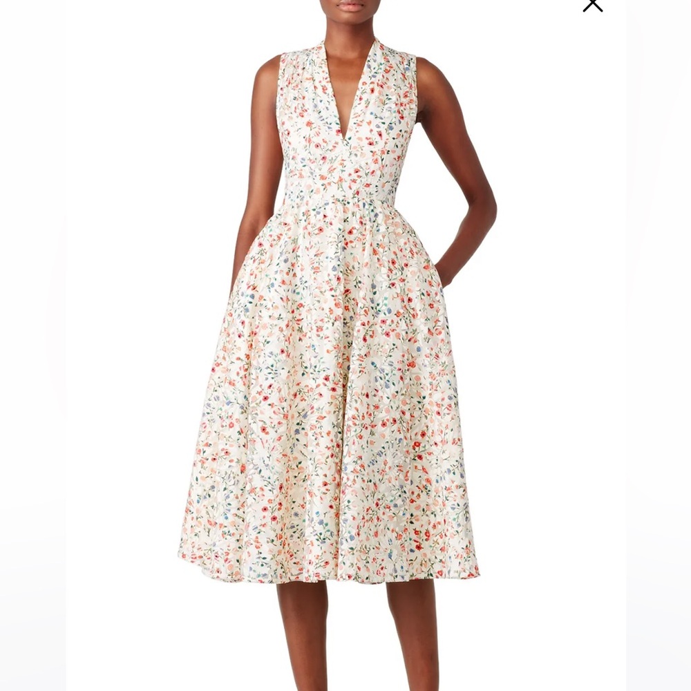 Kate Spade mini bloom Floral burnout dress size 2